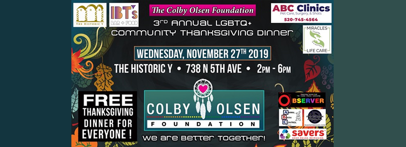 Colby Olsen Foundation Third Annual LGBTQ+ Thanksgiving Dinner
