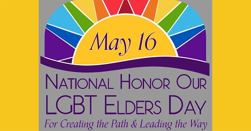 logo for National Honor Our LGBT Elders Day May 16, 2020