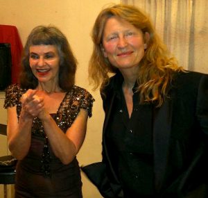 photo showing Kathleen Willaims and Joanna Frueh